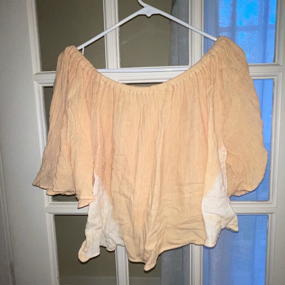 Jen’s Pirate Booty Gauze Off Shoulder Top - Picture 2 of 3